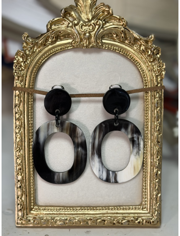 Boucles d'oreilles à pince "Ella" de la collection Soyang