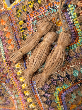 sac en raphia "Ramena Karo"