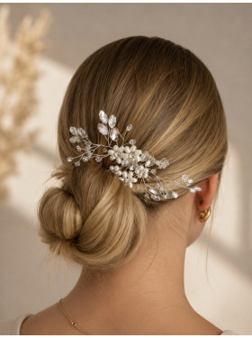 Peigne bijou de tête "Anna"