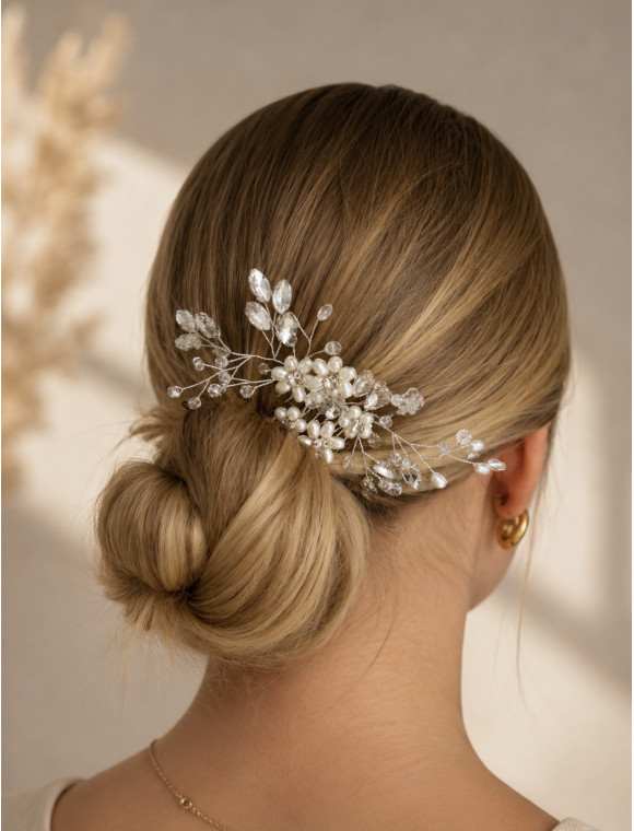 Peigne bijou de tête "Anna"