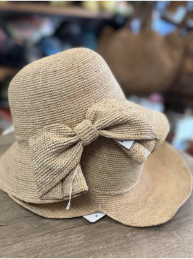 lot de deux chapeau "Raphia"