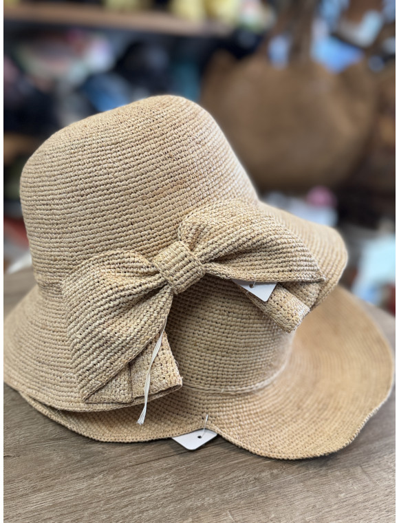 lot de deux chapeau "Raphia"