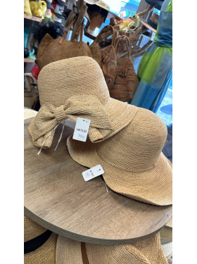 lot de deux chapeau "Raphia"