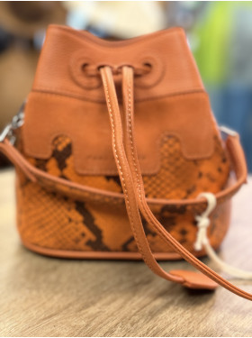 sac cuir "capucine XS" python de la collection Paul marius