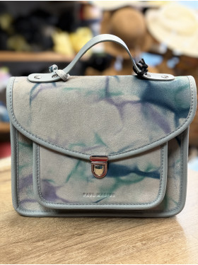 sac cuir "Mademoiselle George "Tye and Dye "de la collection Paul Marius