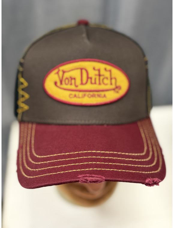 casquette trucker Von dutch "dijon"