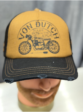 casquette trucker Von Dutch "Coffe"