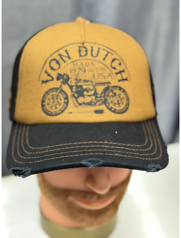 casquette trucker Von Dutch "Coffe"