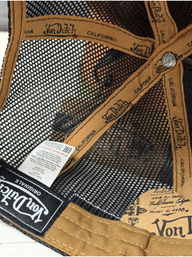 casquette trucker Von Dutch "Coffe"