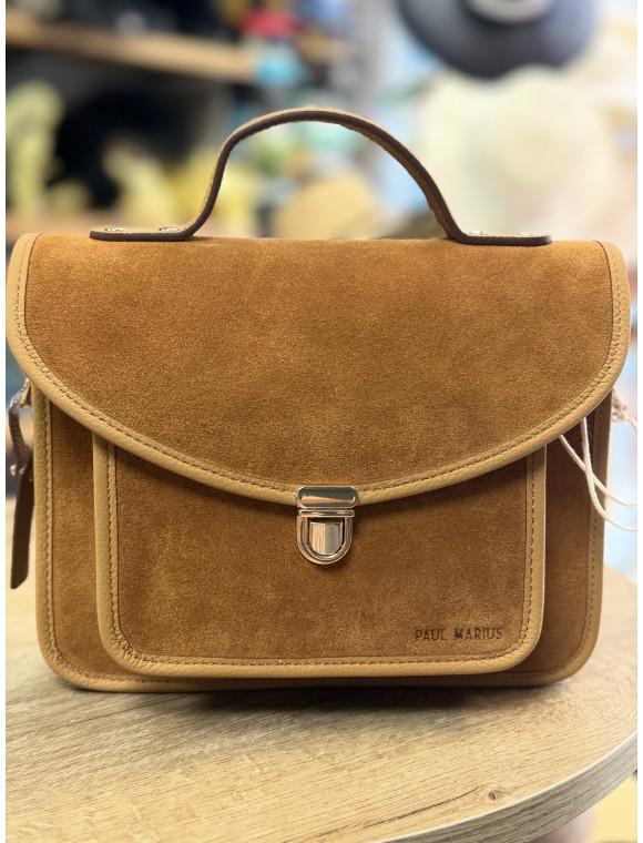sac cuir " Suede" de la collection PAUL MARIUS