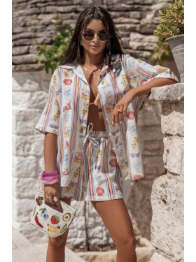 ensemble "Dolce vita" short et chemise