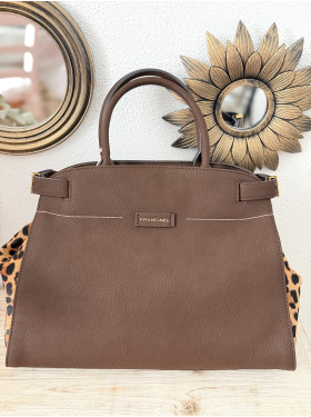 Sac caba "galop" Cuir et synthétique