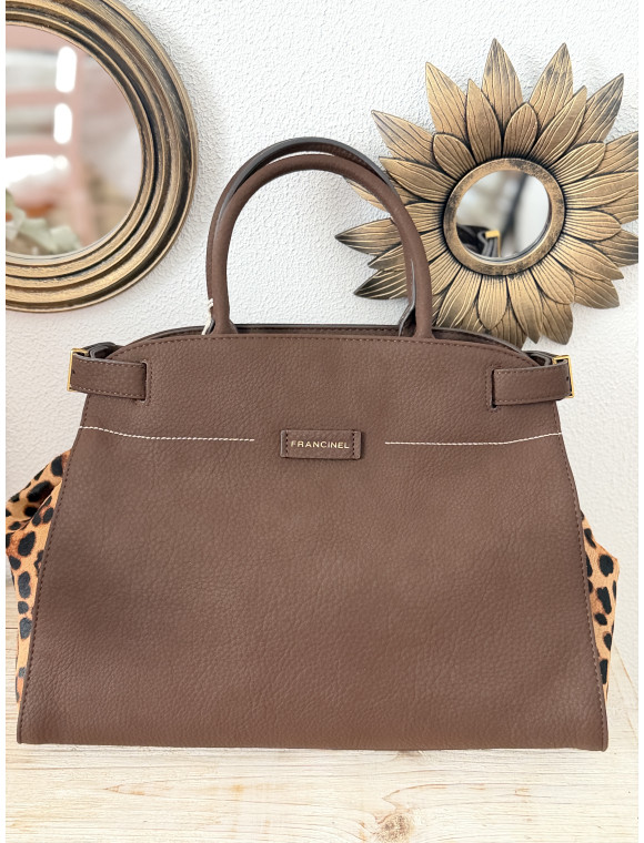Sac caba "galop" Cuir et synthétique