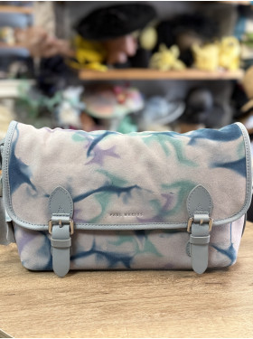 Sac cuir suédé "Loulou tie and dye " de la collection Paul Marius