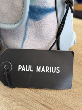 Sac cuir suédé "Loulou tie and dye " de la collection Paul Marius