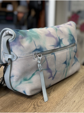 Sac cuir suédé "Loulou tie and dye " de la collection Paul Marius