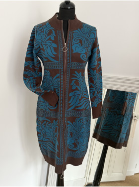 Robe en maille « Bertille » de la collection René Derhy