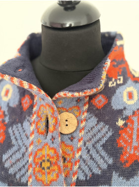 Manteau en maille « Elisette » de la collection René Derhy