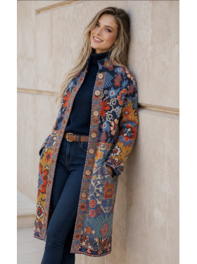 Manteau en maille « Elisette » de la collection René Derhy