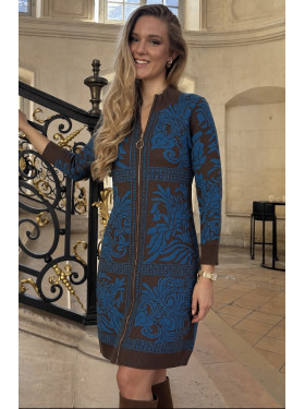 Robe en maille « Bertille » de la collection René Derhy