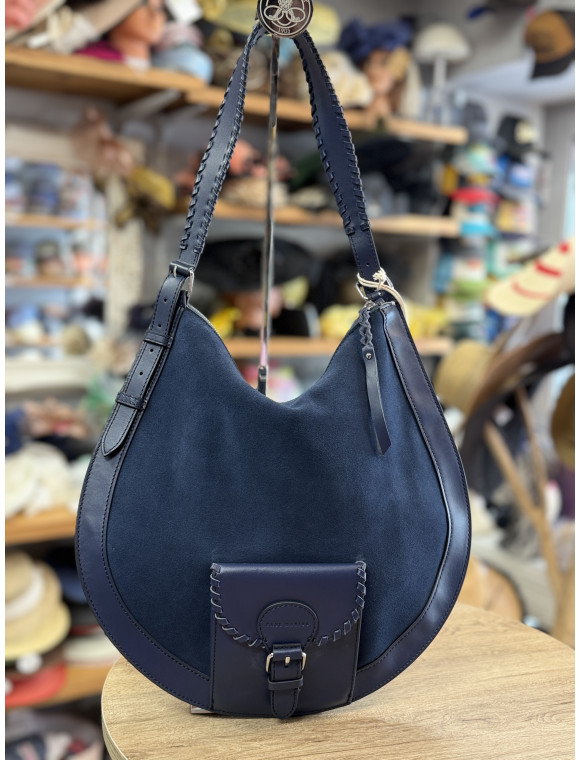 Sac cuir "Hobo" de la collection Paul marius