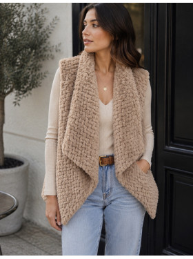 Gilet tressé "Birmanie"