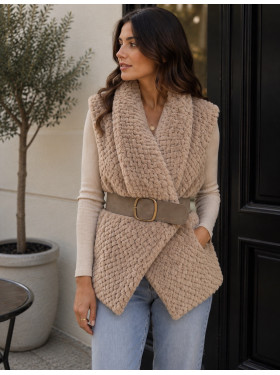 Gilet tressé "Birmanie"