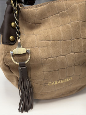 Sac cuir "Balto" de la collection Caramelo