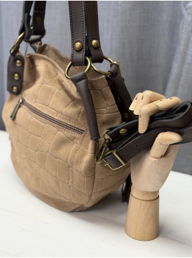Sac cuir "Balto" de la collection Caramelo