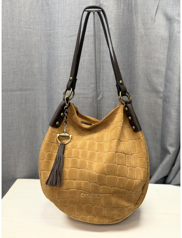 Sac cuir "Suzon" de la collection Caramelo