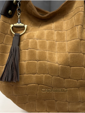 Sac cuir "Suzon" de la collection Caramelo