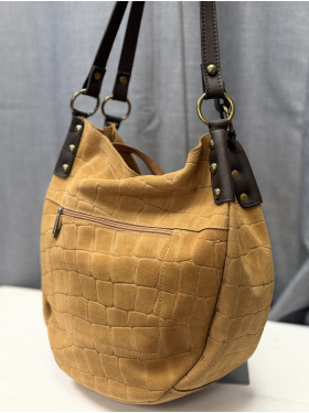 Sac cuir "Suzon" de la collection Caramelo