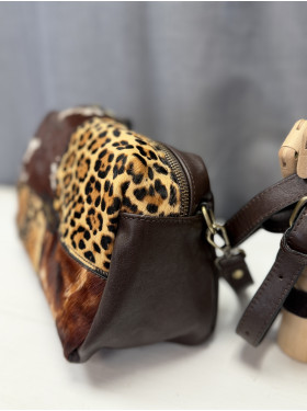 Sac cuir "Mouna" de la collection Caramelo