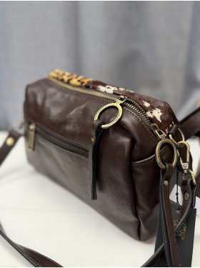 Sac cuir "Mouna" de la collection Caramelo