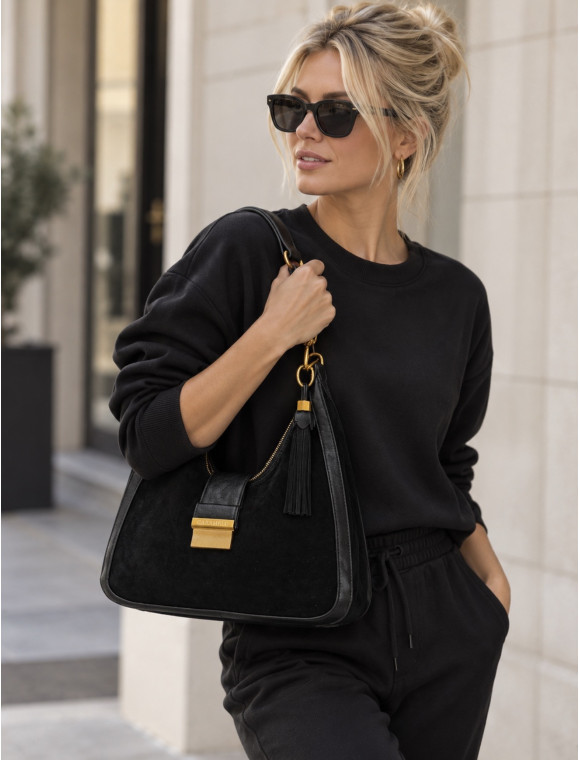 Sac cuir "lolita" de la collection Caramelo