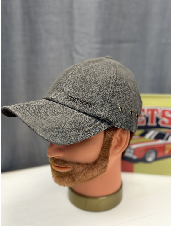 Casquette cuir « Cap Hornet » de la collection Stetson