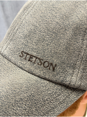 Casquette cuir « Cap Hornet » de la collection Stetson