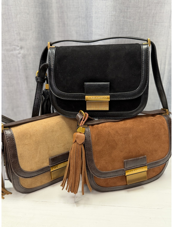 Sac cuir « Valentino » de la collection Caramelo