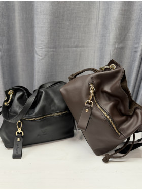 Sac cuir "Prague" de la collection Caramelo