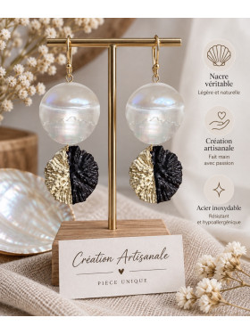 Boucles d’oreilles « Mexico » Collection de L'Atelier Valbelcréation