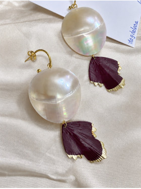Boucles d’oreilles « Magdalena » Collection de L'Atelier Valbelcréation