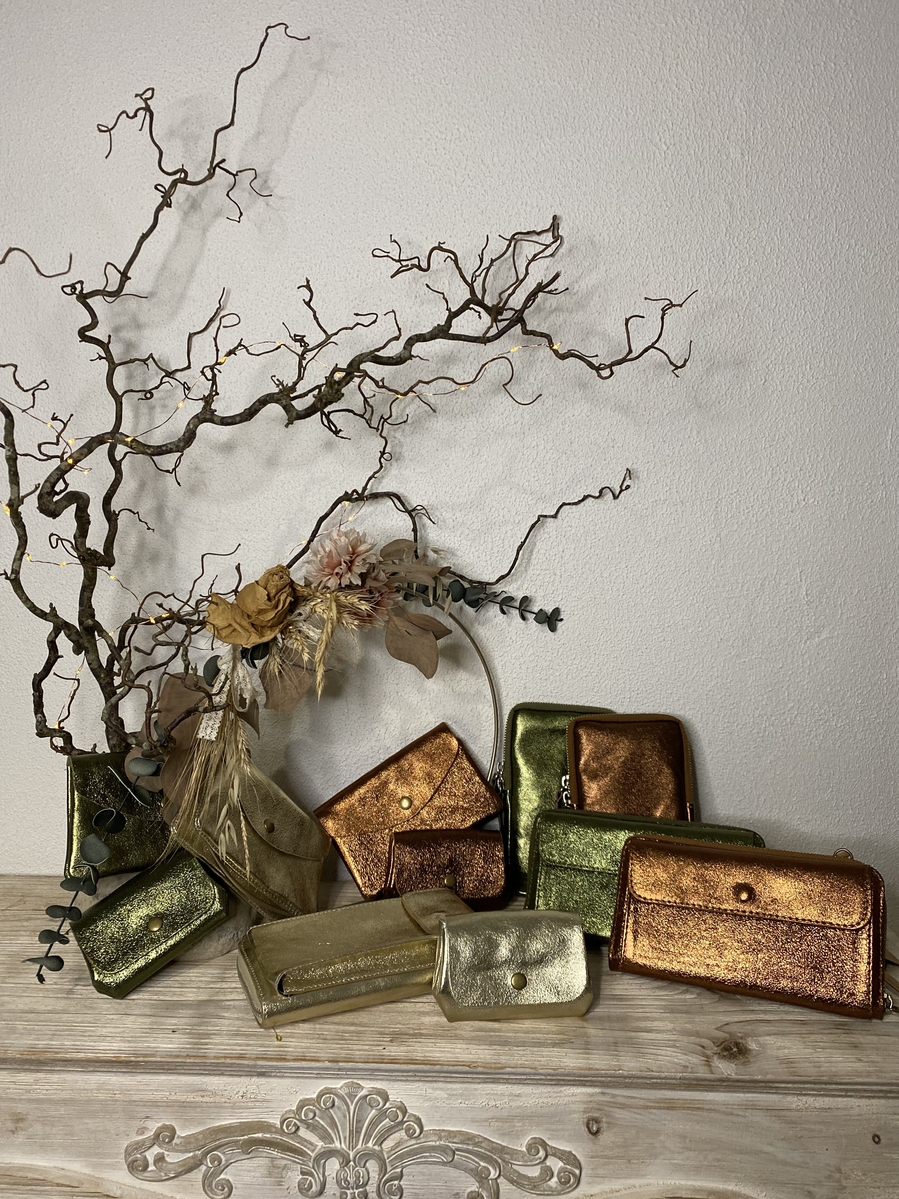 Pochettes, Petite Maroquinerie, ceintures